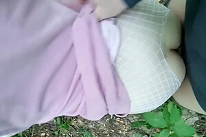 Hot Trans Girl Enjoys Being Fucked In The Woods