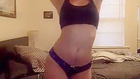 Hot college girl stripping on omegle cam compilation