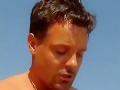 Hot fucking on an empty beach