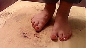 Hot girl breaking his dick on the cockbox
