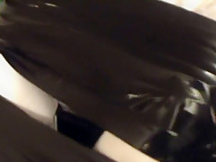 Hot secretary taped to the chair 1