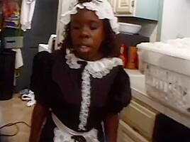 Hotel Room Fuck For White Couple And Midget Maid