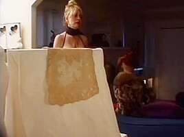 Hotel Room Fuck For White Couple And Midget Maid