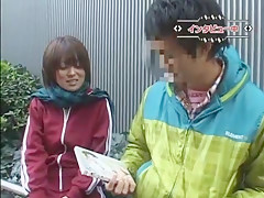 Hottest Japanese whore Non Yazawa in Exotic Car JAV scene