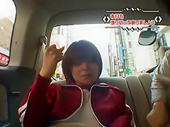 Hottest Japanese whore Non Yazawa in Exotic Car JAV scene