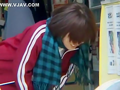 Hottest Japanese whore Non Yazawa in Exotic Car JAV scene