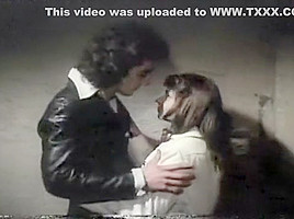 Hottest pornstar in best vintage, straight porn clip