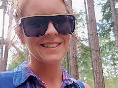 Hotwife Upskirt No Panties Pissing Outdoors At Nature Park