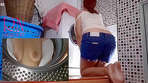 Housewife Fucked In The Washing Machine  Mix 1