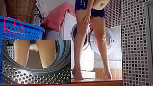 Housewife Fucked In The Washing Machine  Mix 1