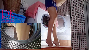 Housewife Fucked In The Washing Machine  Mix 1