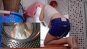 Housewife Fucked In The Washing Machine  Mix 1