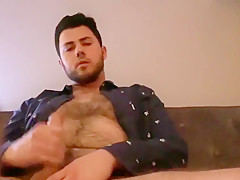 Huge cock hairy Step daddy bust nut