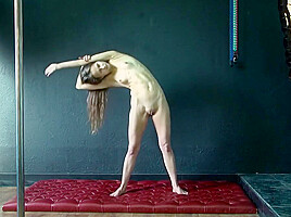Hungarian teen 18+ Toth Christina is hot and hairy