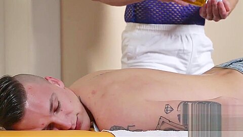 Hunk Trent Tarzan massages and raw fucks twink Tom Uli