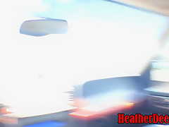 Hurricane Irma Survivor 8 Month Pregnant Thai teen 18+ Deepthroat Throatpie Cum Swallow In Car