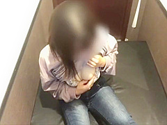 I Came To The Internet Cafe And Even Brought Toys And Secretly Masturbated
