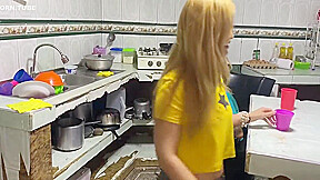 I Fuck The Plumber Really Hard And I Make Him Come On My Tits