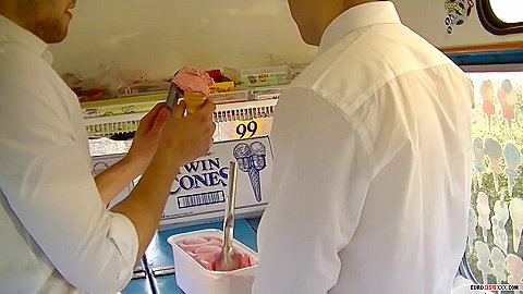 Ice Cream Vendors Sucking & Fucking - The Ice Cream Venders A Bender - Scene 4