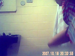 In and out of the shower