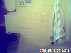 In and out of the shower