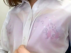 Incredible Japanese girl Chiharu Nakai in Horny Handjobs, Masturbation JAV movie
