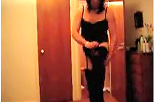 Incredible amateur shemale video with Solo scenes