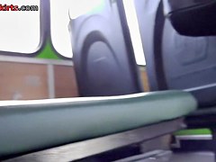 Indeed barefaced upskirt beauty vid