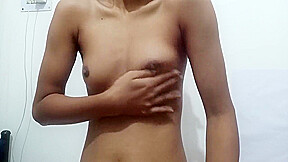 Indian Babe Showing Off Her Sexy Body & Fingering Both Holes