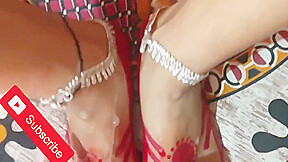 Indian Cum On Feet Alta Village Desi Fuck Hardcore Clear Hindi Audio