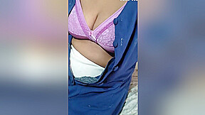 Indian Desi Bhabhi Dammi Enjoying Her Self 55