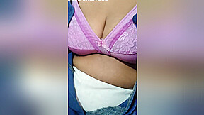 Indian Desi Bhabhi Dammi Enjoying Her Self 55