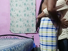 Indian Girlfriend And Boyfriend Fucking In Bedroom