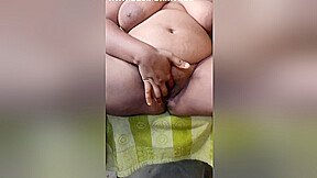 Indian Peeing Herself At Home