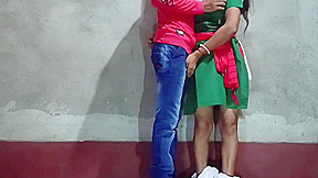 Indian School Girls First Time