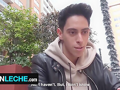 Inexperienced Straight Boy Nate Wayne Gets His Tight Asshole Stretched On Camera - Vincent Landi
