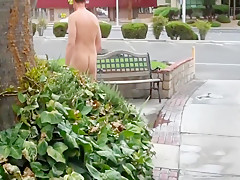 Insanely risky public jerkoff