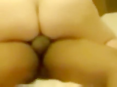 Interracial Fucking Homemade BJ to Dick Riding