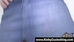 Interracial domina riding black pole