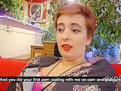 Interview And Anal Sex On Webcam With