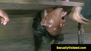Inverted And Throat Fucked With Anna Foxxx