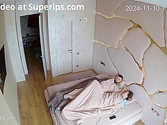 Ipcam Legal-age Russian Wife Gets Fucked On Her Bed