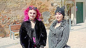 Irogenia is surprised by Trixy   
