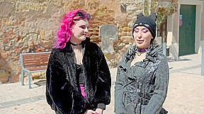 Irogenia is surprised by Trixy   