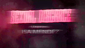 Isa Mendez earns a messy facial after bondage slave training