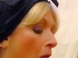 Italian Step mom Karola in The Bath