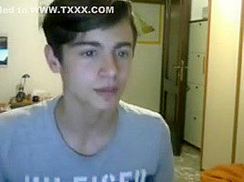 Italian cute boy with nice hard cock hot tight ass on cam
