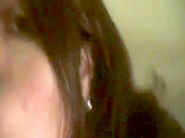 Italian gf pretend cum