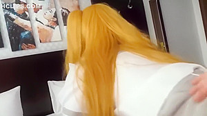 It's alive! Sex robot from the future fucked and creampied (fake sex doll)
