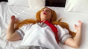 It's alive! Sex robot from the future fucked and creampied (fake sex doll)